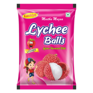 Lychee Balls Tasty Tablets packet Images